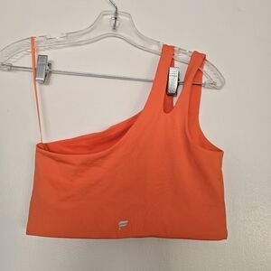 Fabletics Orange Sports Bra